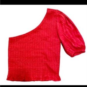 American Eagle One Shoulder Top